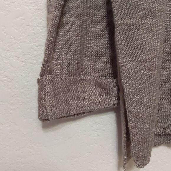 Light Brown Acrylic Transitional Fall Sweater Size M - Picture 2 of 8